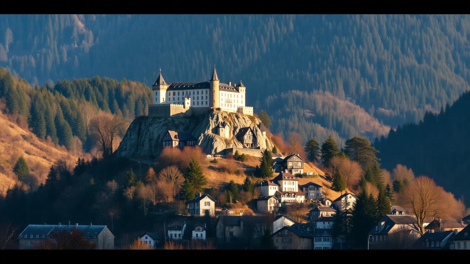 Glasfaser-Lichtsignale über Seebenstein im Pittental